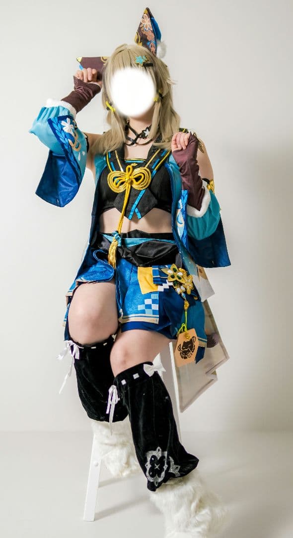 最終値下げ　原神　綺良々　コスプレフルセット