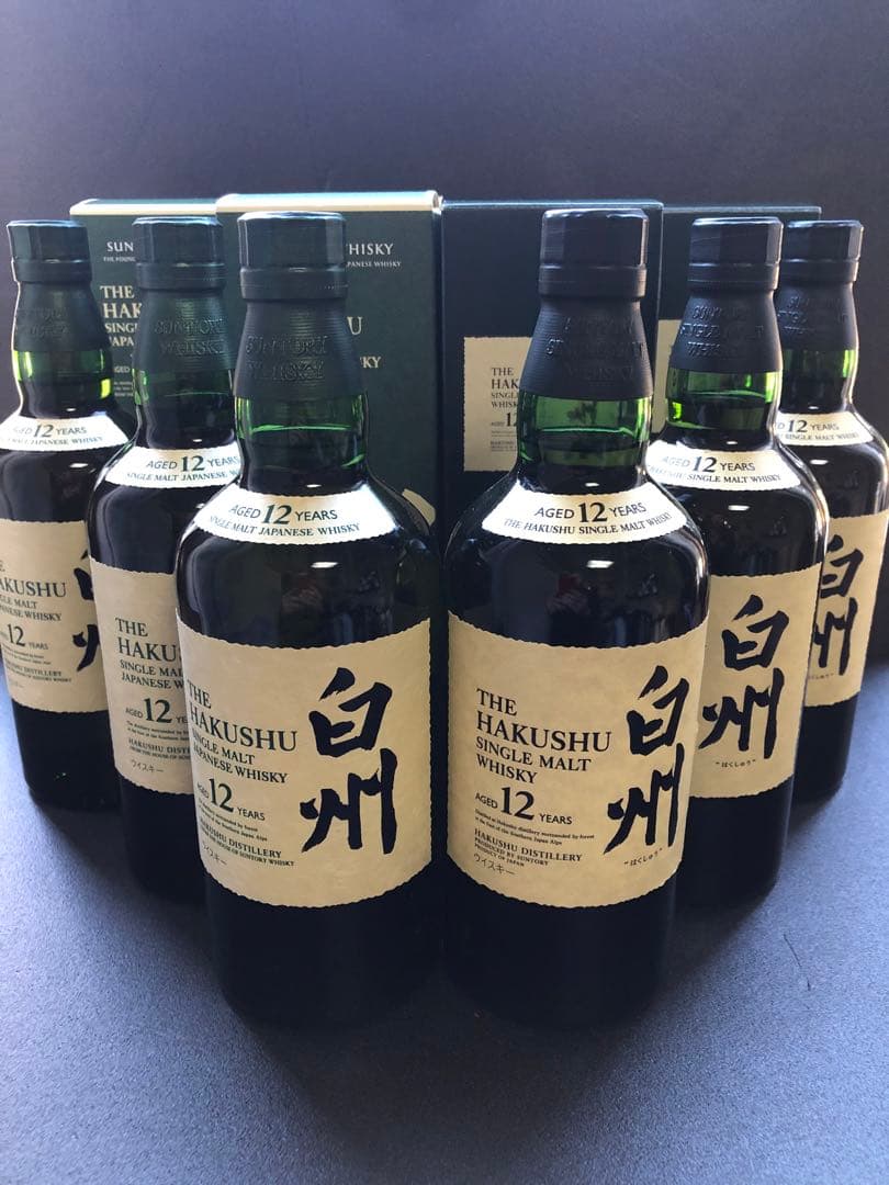 愛飲家様!!必見!白州 12年 シングルモルトウイスキー 6本セット