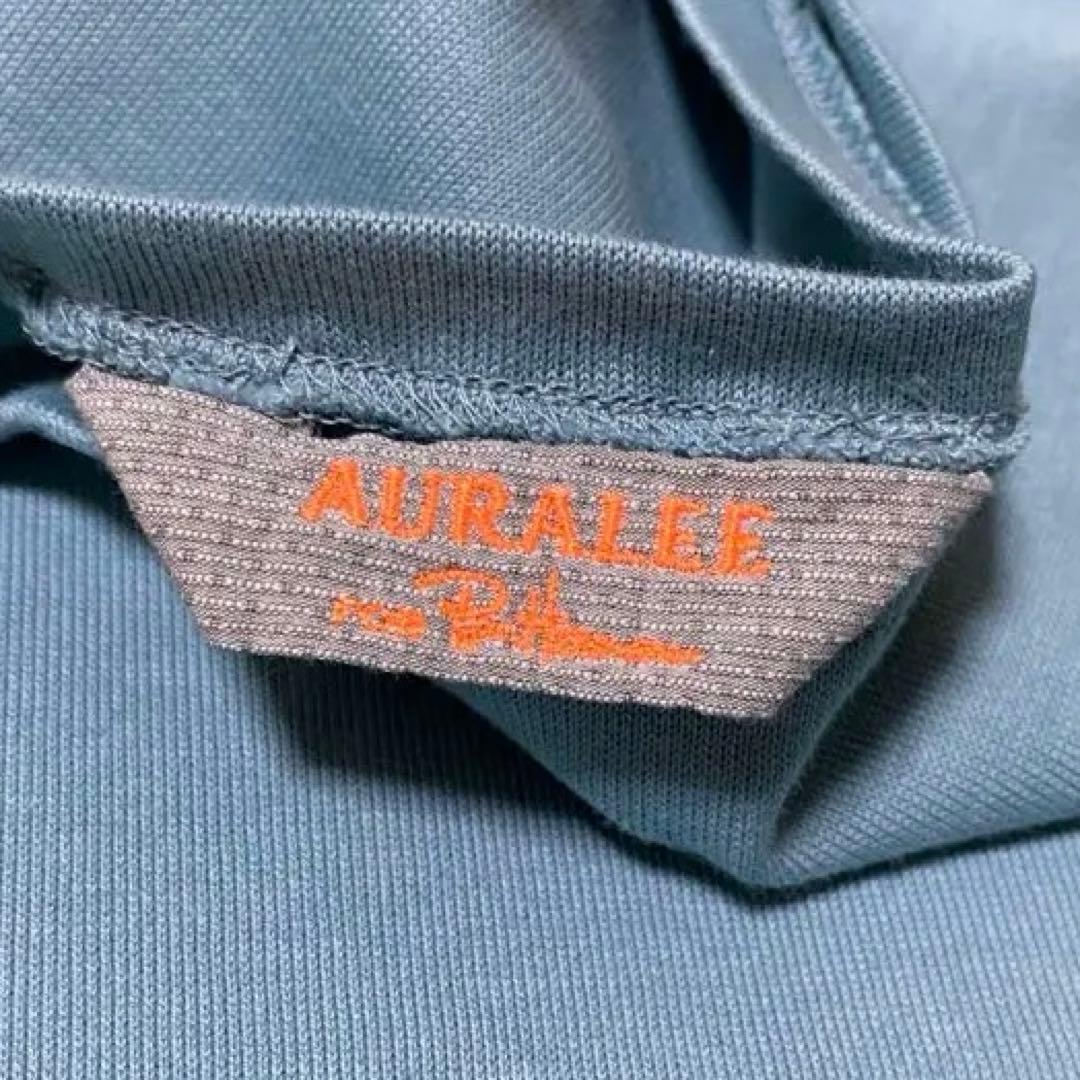 AURALEE ロンハーマン別注ラスター プレーティング ボートネックカットソー