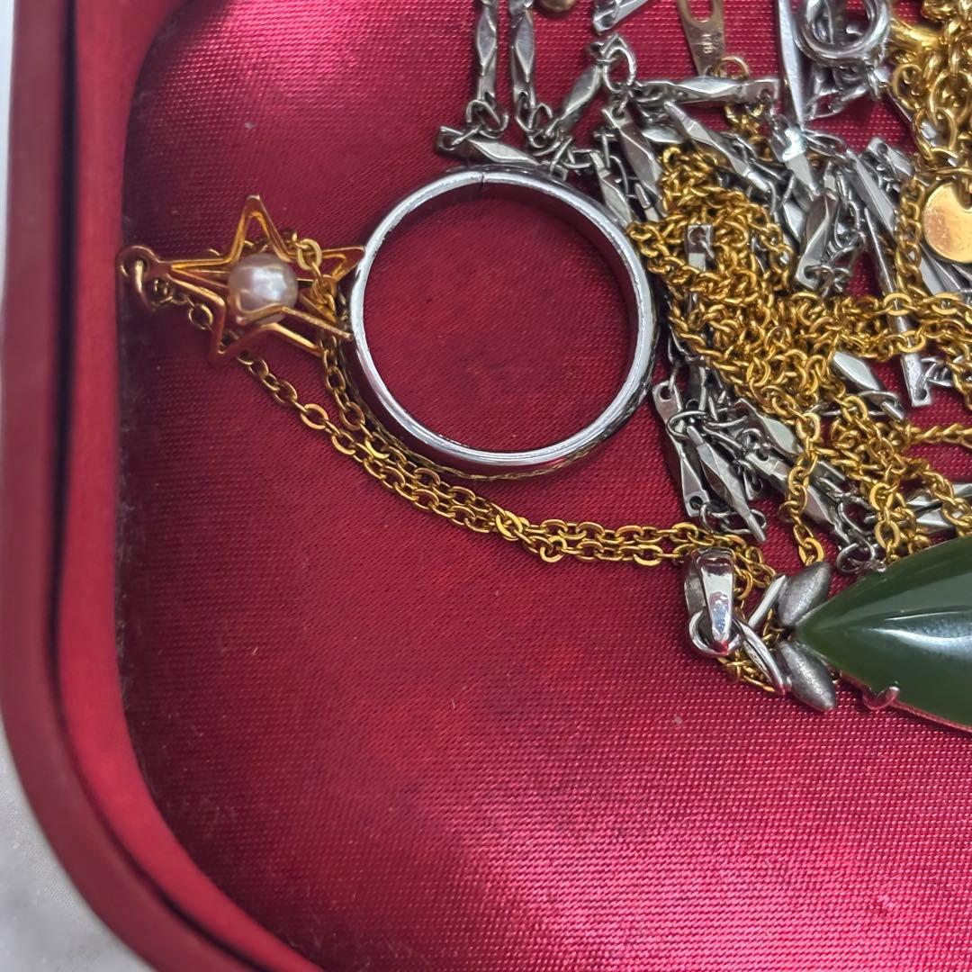 M*a様 遺品整理 アクセサリー ネックレス リング イミテーション ジャンク