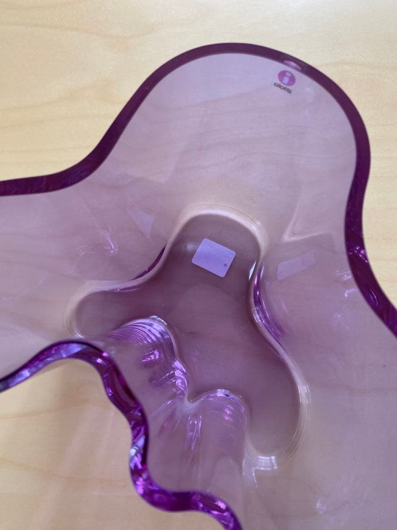 イッタラ　アルヴァ・アアルトコレクション ベース 160mm アメジスト