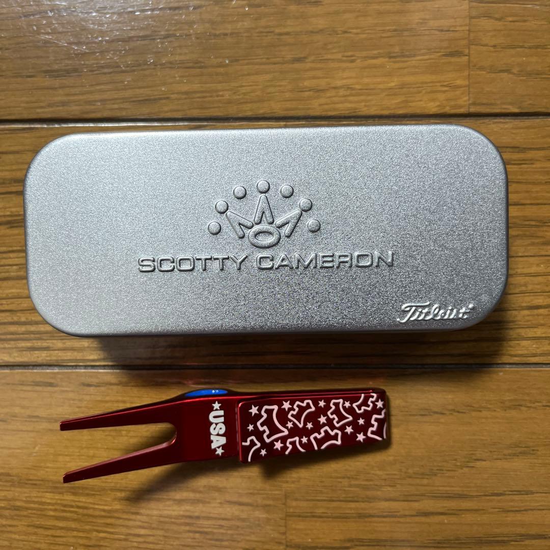 SCOTTY CAMERON グリーンフォーク 赤 ケース付き