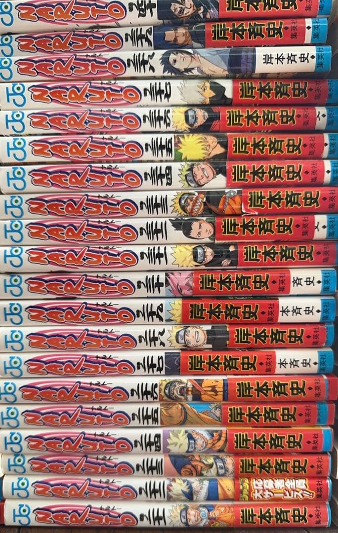 NARUTO 全72巻帯付き多数＋外伝＋秘伝・真伝・小説版 ・未開封サインカード