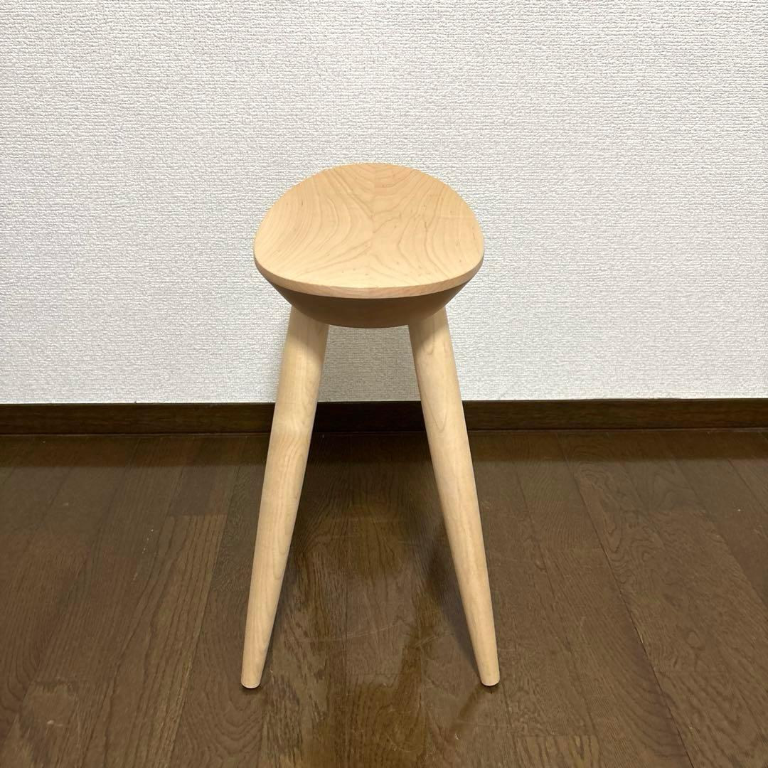 【極美品】cosine エントランス スツール メープル　旭川家具