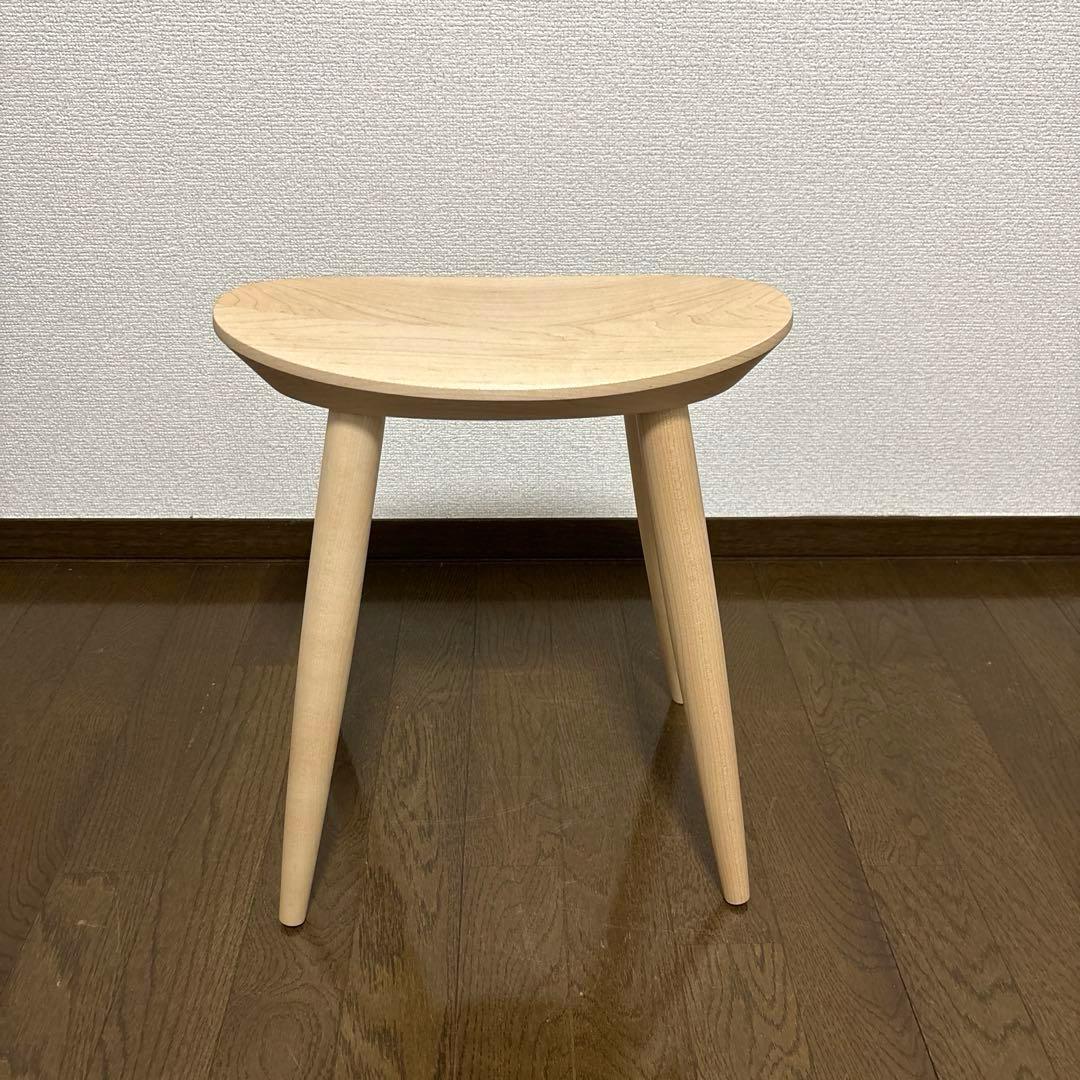 【極美品】cosine エントランス スツール メープル　旭川家具