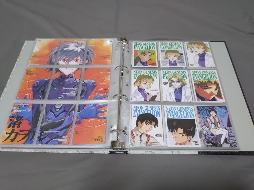 カードダスマスターズ新世紀エヴァンゲリオン第一集＆第二集初版コンプリート