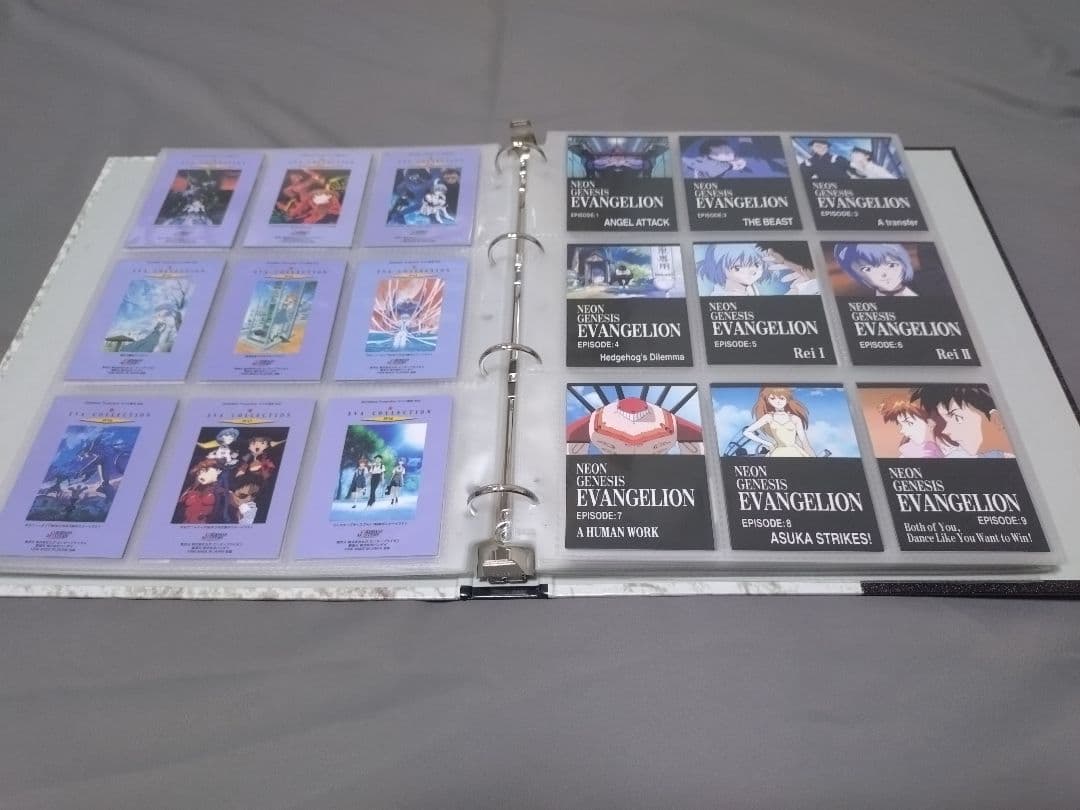 カードダスマスターズ新世紀エヴァンゲリオン第一集＆第二集初版コンプリート