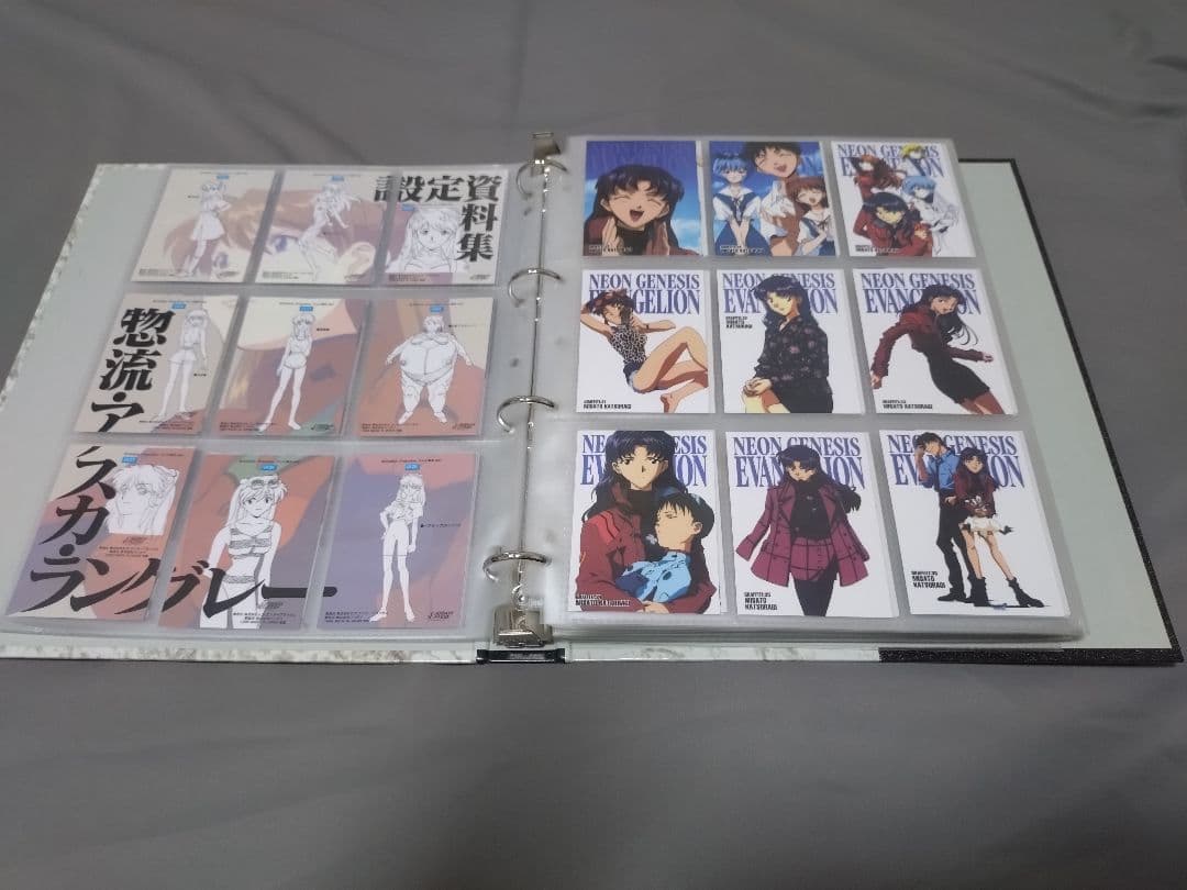カードダスマスターズ新世紀エヴァンゲリオン第一集＆第二集初版コンプリート