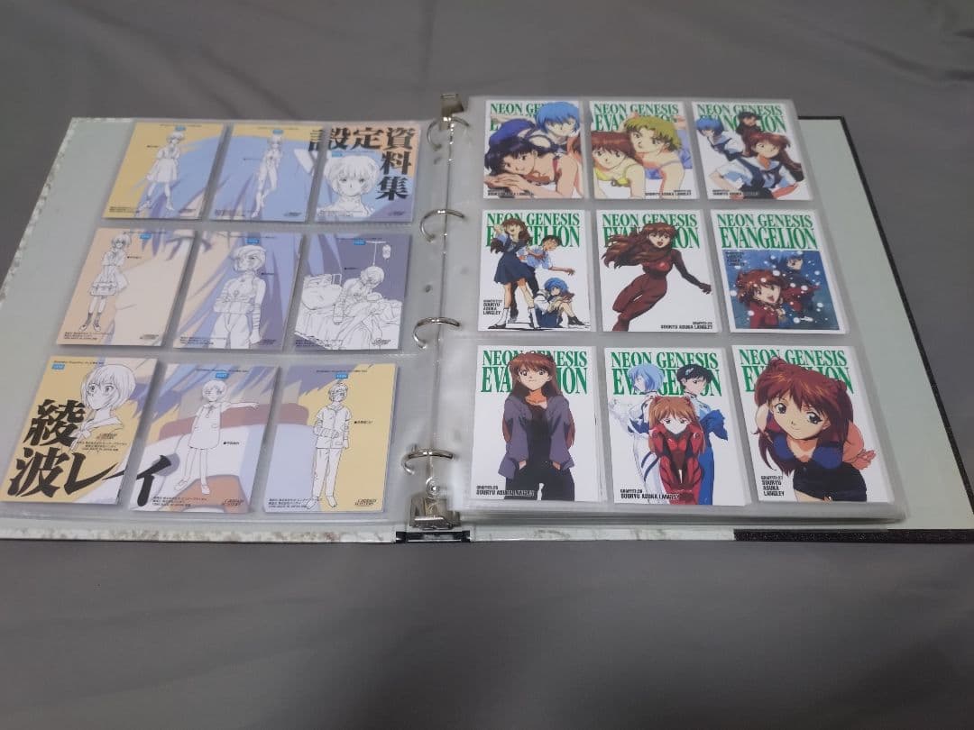 カードダスマスターズ新世紀エヴァンゲリオン第一集＆第二集初版コンプリート