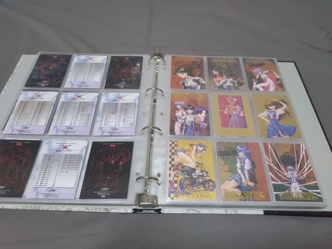 カードダスマスターズ新世紀エヴァンゲリオン第一集＆第二集初版コンプリート