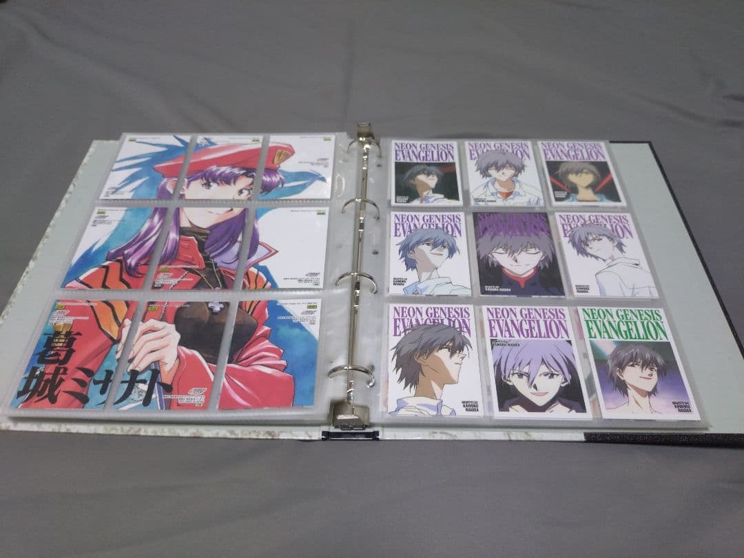 カードダスマスターズ新世紀エヴァンゲリオン第一集＆第二集初版コンプリート