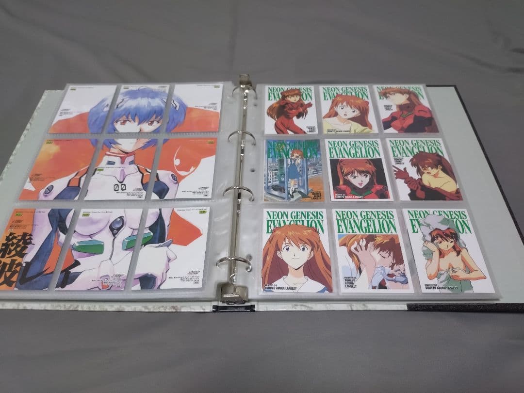 カードダスマスターズ新世紀エヴァンゲリオン第一集＆第二集初版コンプリート