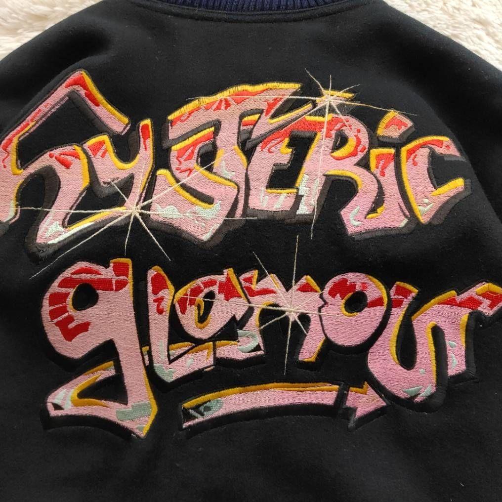 HYSTERIC GLAMOUR 初期 大判刺繍デザイン ウール スタジャン