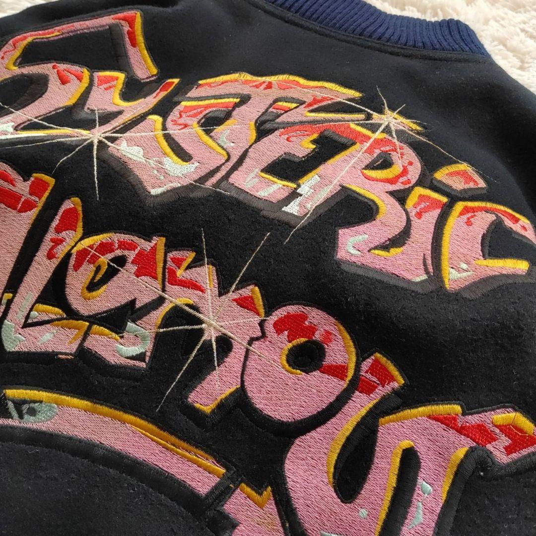 HYSTERIC GLAMOUR 初期 大判刺繍デザイン ウール スタジャン