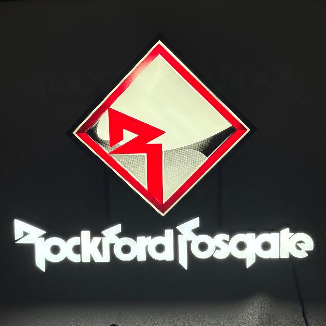 非売品 ロックフォード ネオンサイン 看板 LED