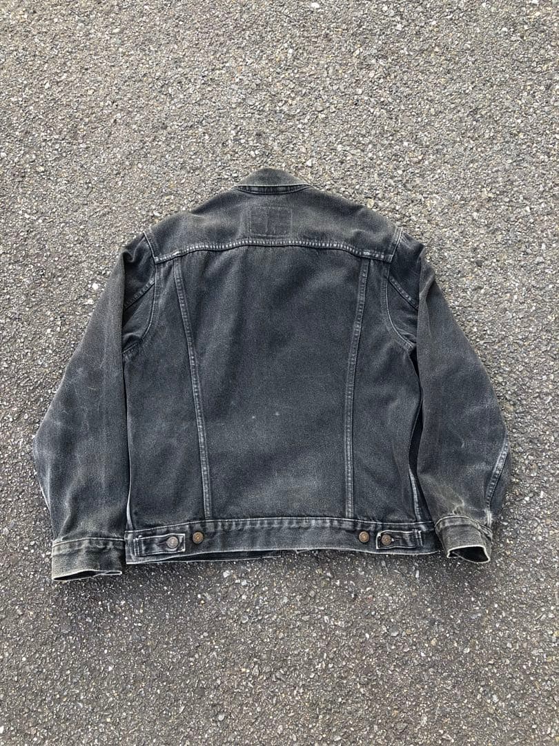 90s リーバイス 70503 08 ユーロ デニムジャケット ブラック M
