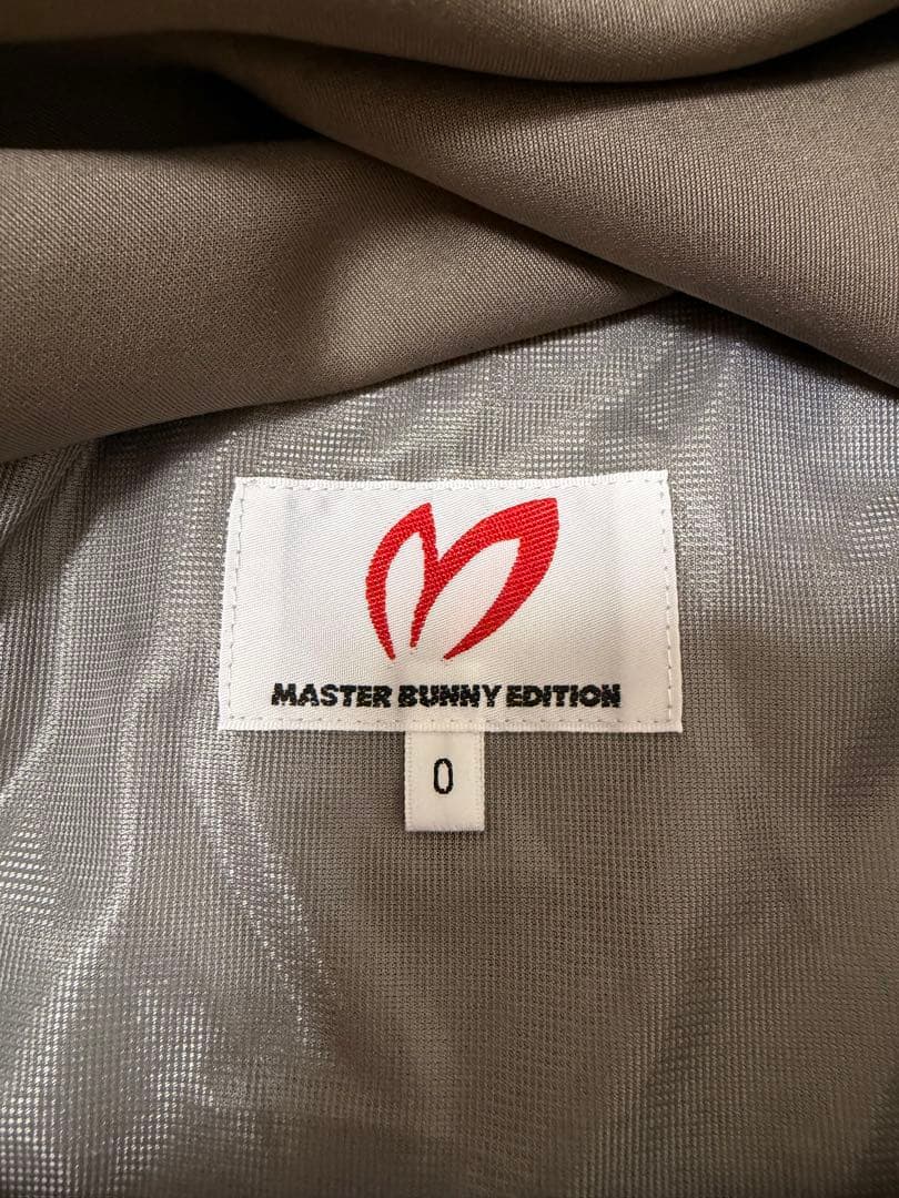 【美品】MASTER BUNNY EDITION フード付きワンピース グレー