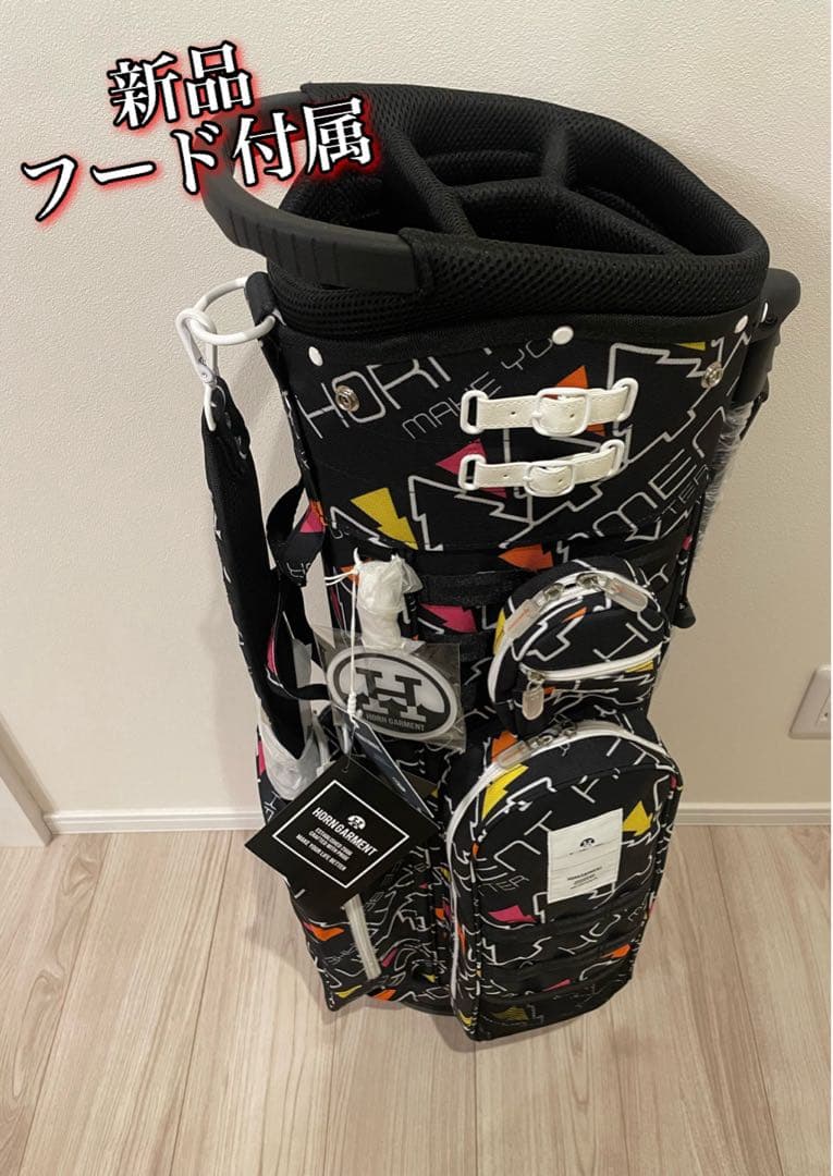 新品　HORN GMT ホーン ガーメント ブラック　キャディバッグ