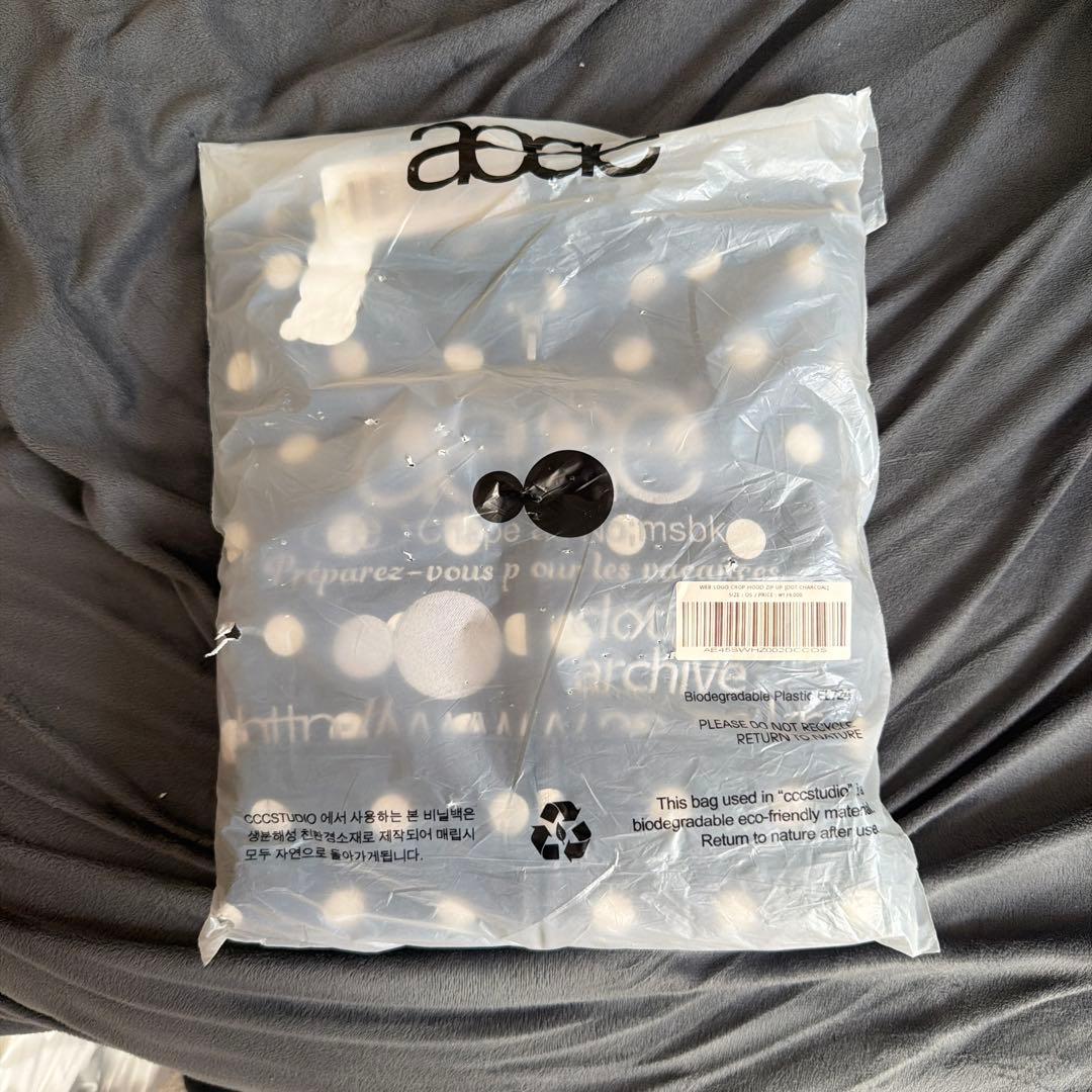 aeae パーカー 水玉