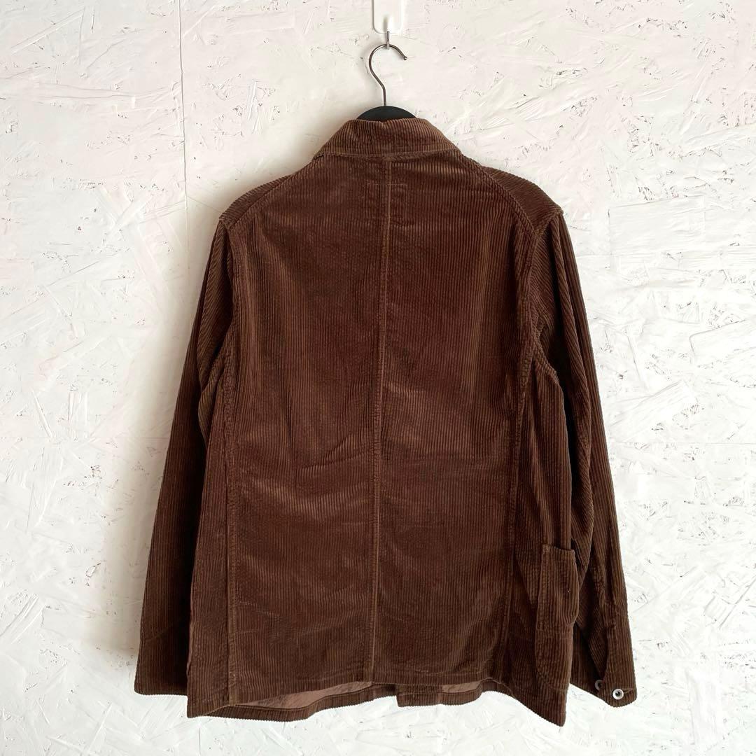 日本製【FULLCOUNT】コーデュロイジャケット　カバーオール ブラウン　36