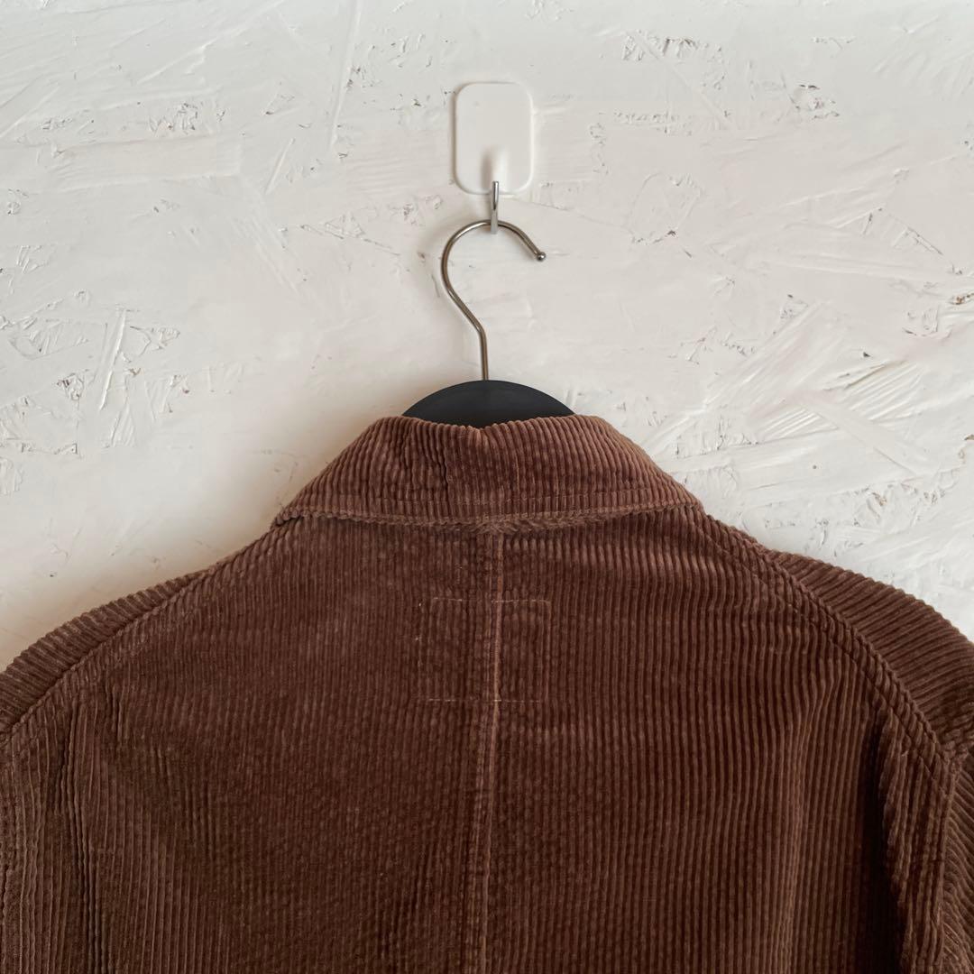 日本製【FULLCOUNT】コーデュロイジャケット　カバーオール ブラウン　36