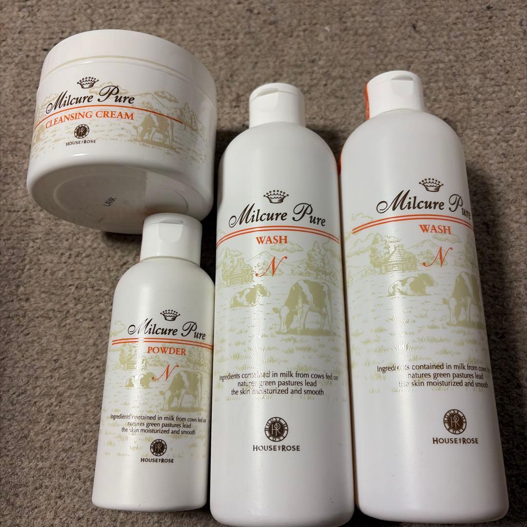 Milcure Pure 洗顔料セット
