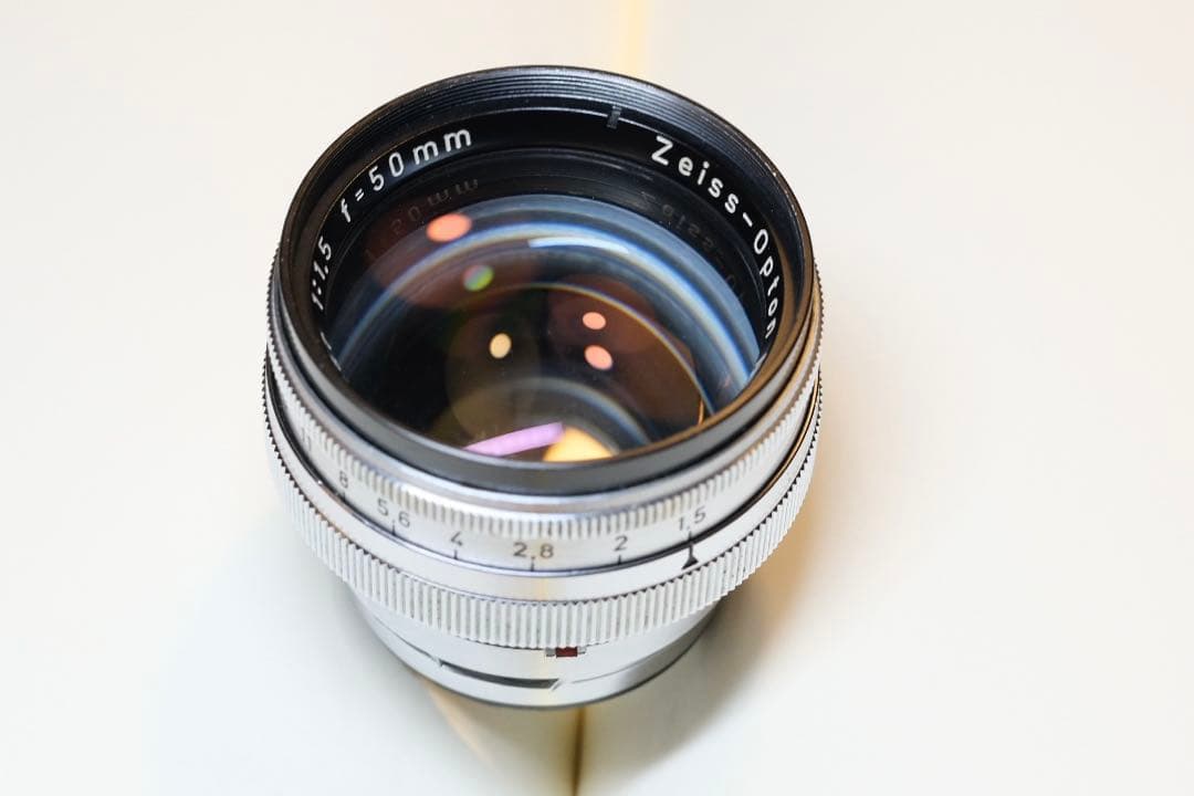 Zeiss-Opton Sonnar 1:1.5 f=50mm レンズ ドイツ製
