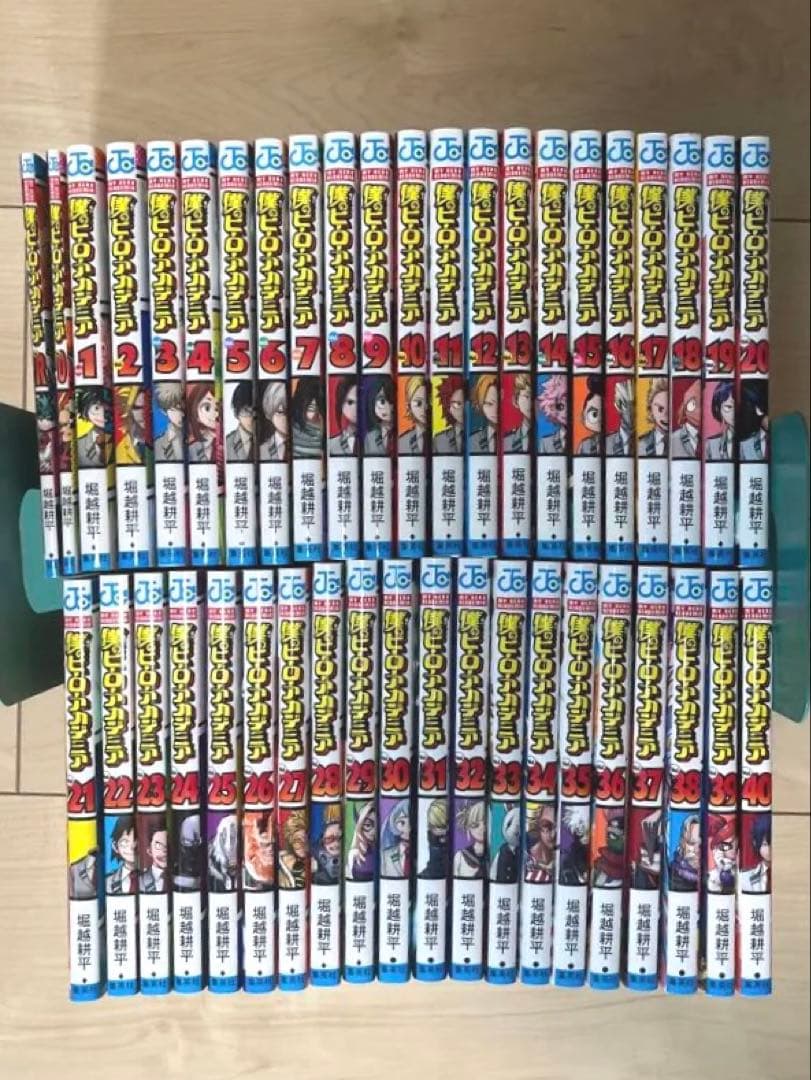 僕のヒーローアカデミア 1～40巻セット(+R、0巻)