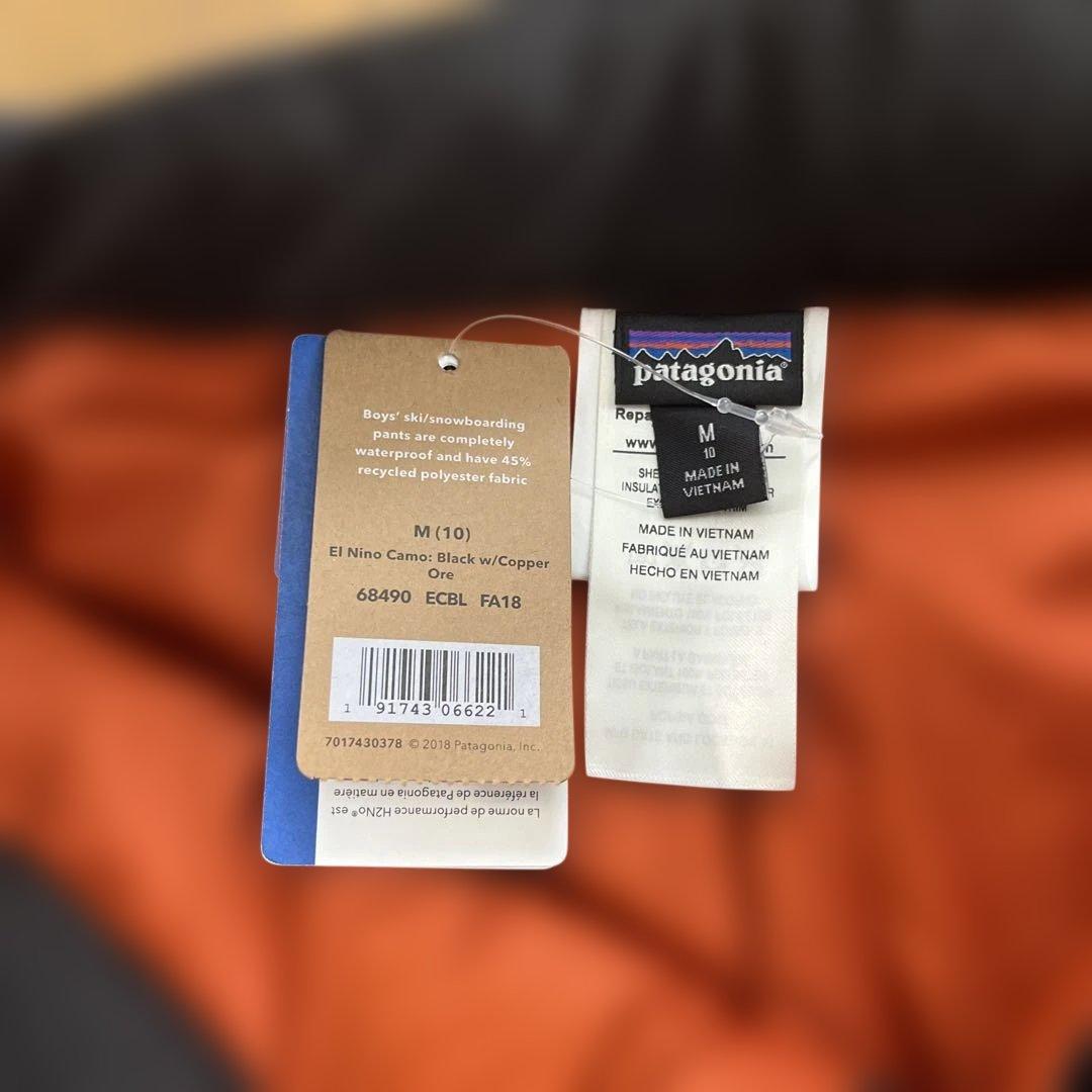 なっつん patagonia スノーショットパンツ スノーボード 迷彩 M