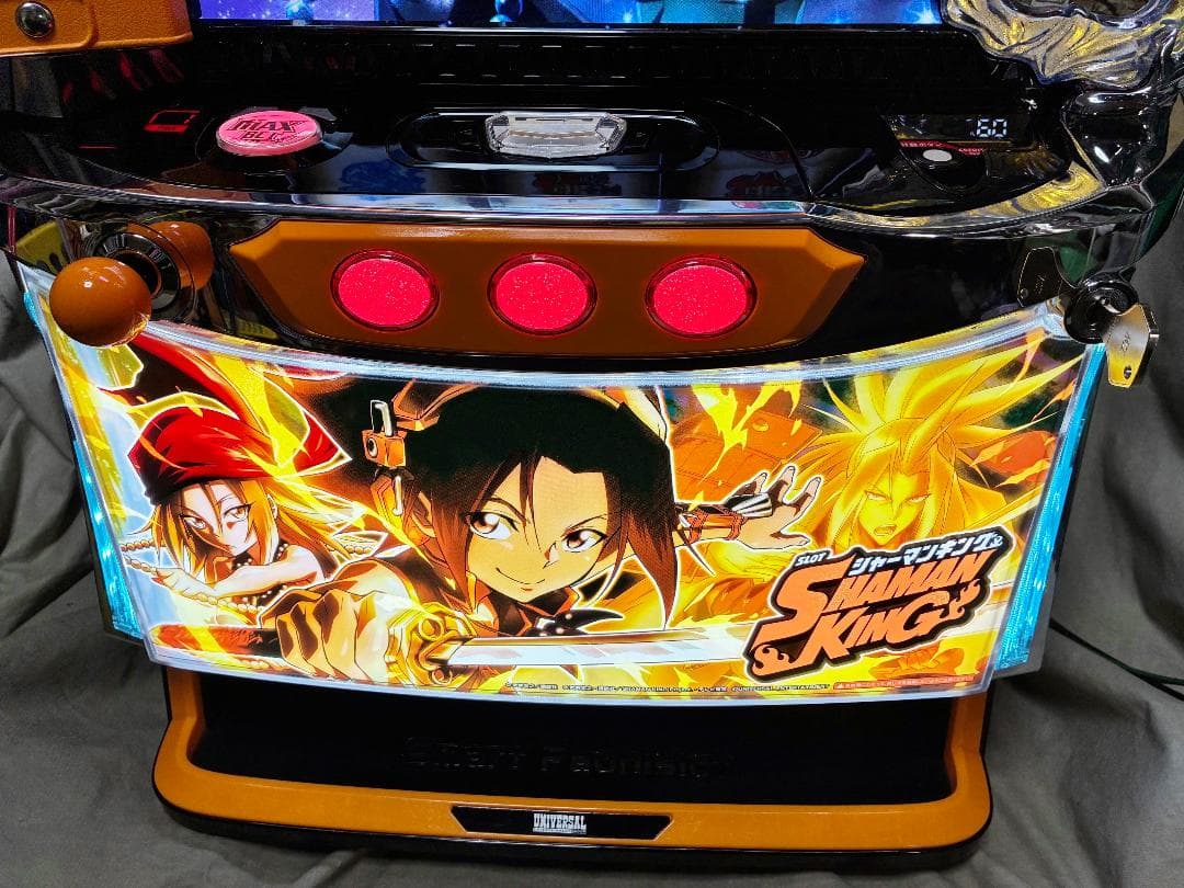 スマスロ シャーマンキング☆遊技可能アダプタ取付済実機☆送料無料