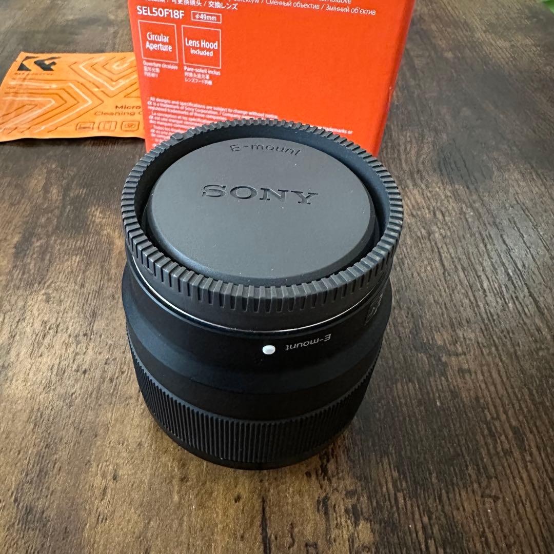 【即時発送】SONY SEL50mm F1.8単焦点レンズ