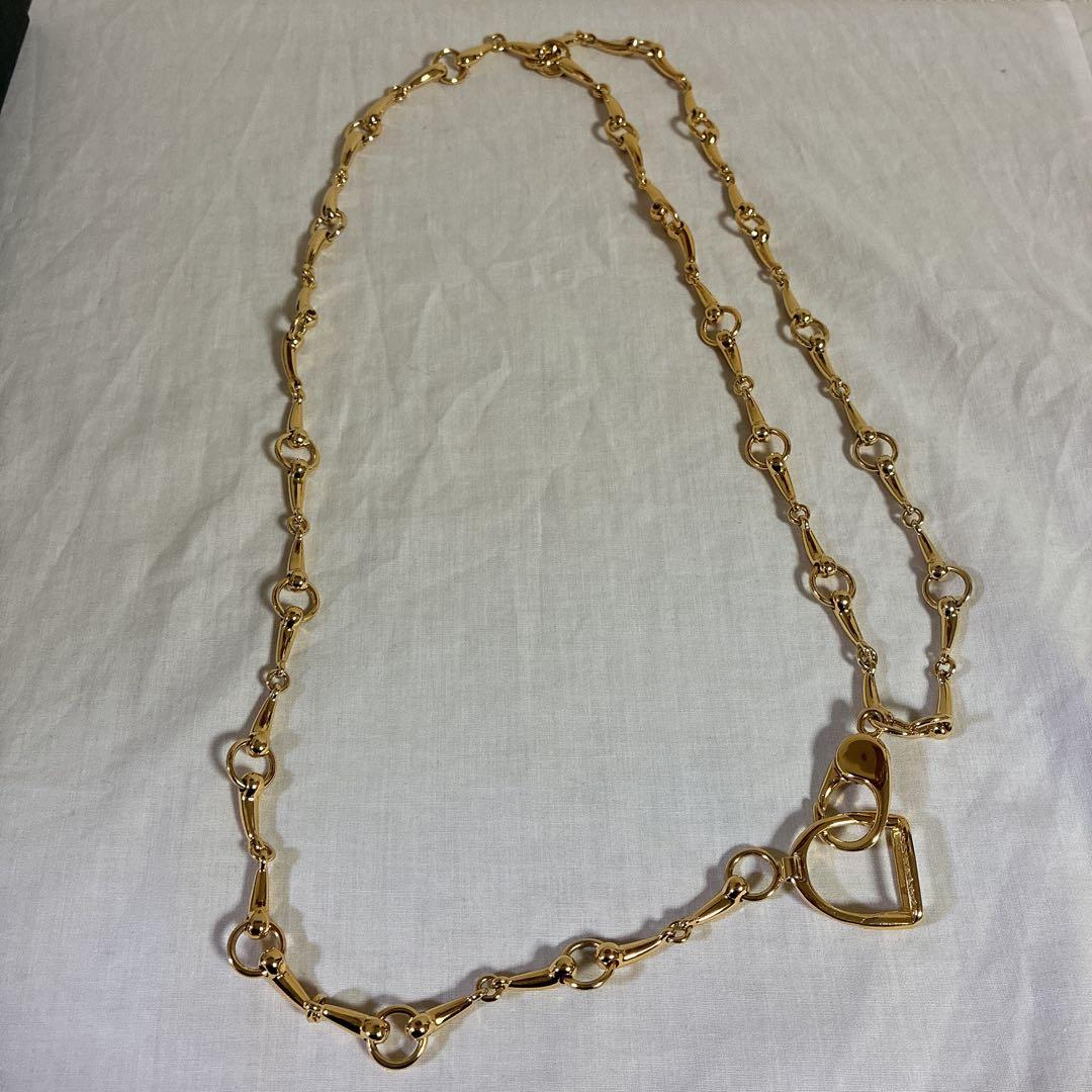 美品☆GUCCI　チェーンベルト　ゴールド　ヴィンテージ