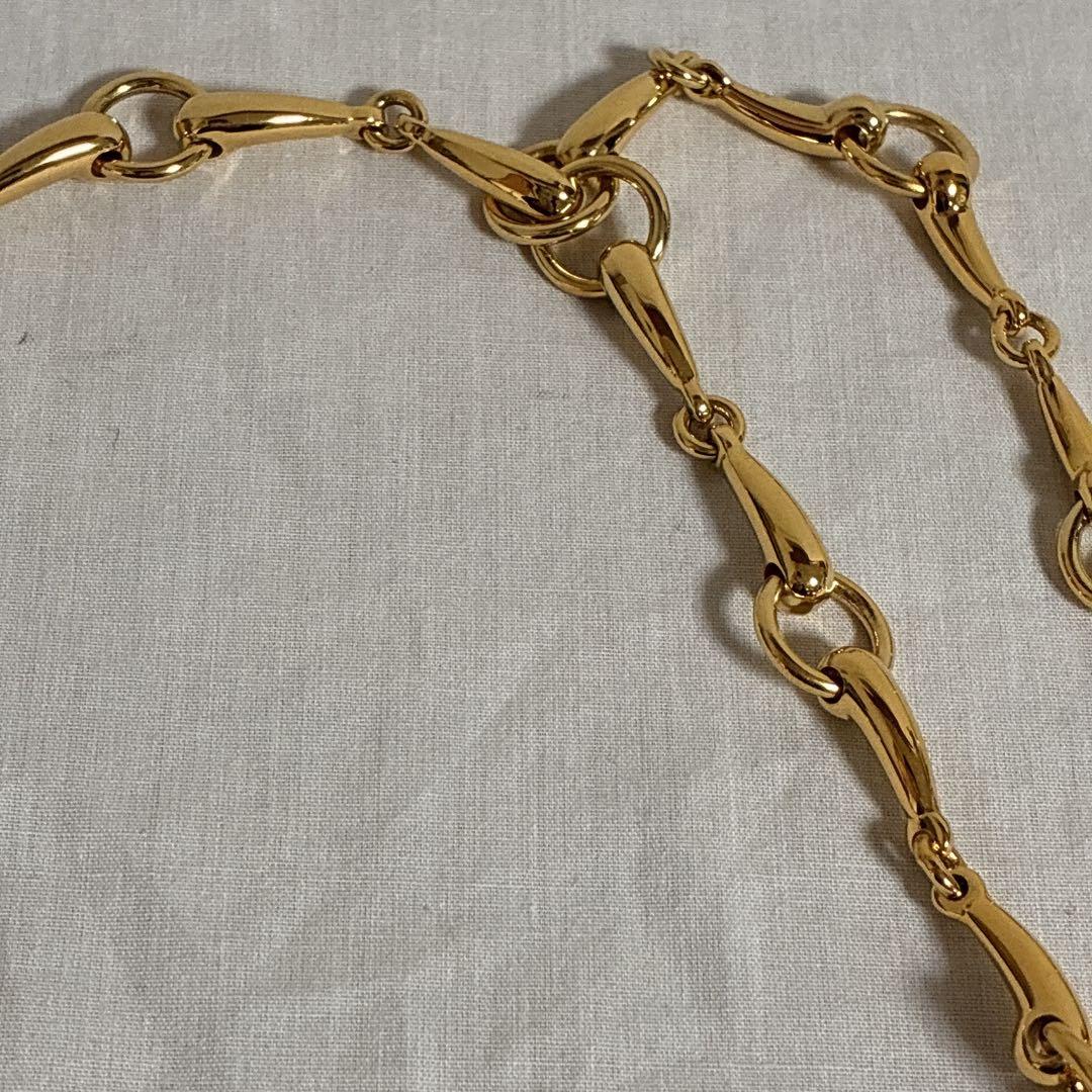 美品☆GUCCI　チェーンベルト　ゴールド　ヴィンテージ