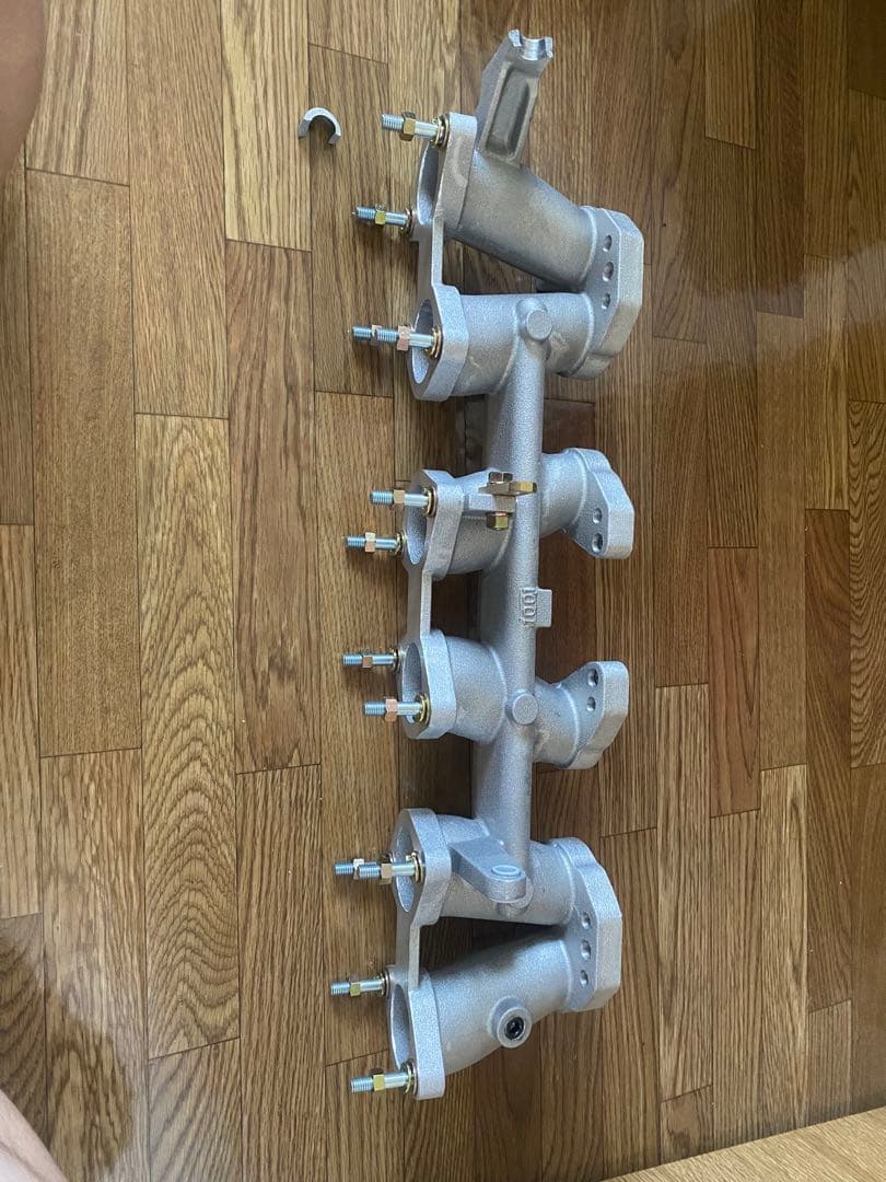 アルミ製 L型　L28 ジャンク　インマニ　ソレックス　ウェーバー