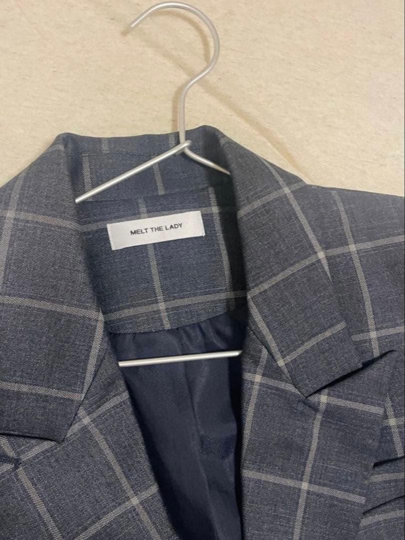 再販なし　melt the lady ジャケット　ブルー