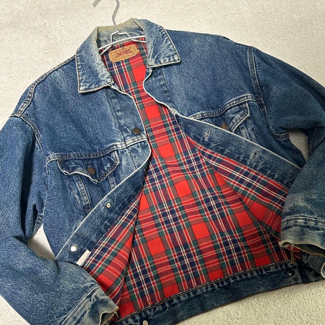 Levi's リーバイス　70417 デニムジャケット　ブランケット付　38㌅