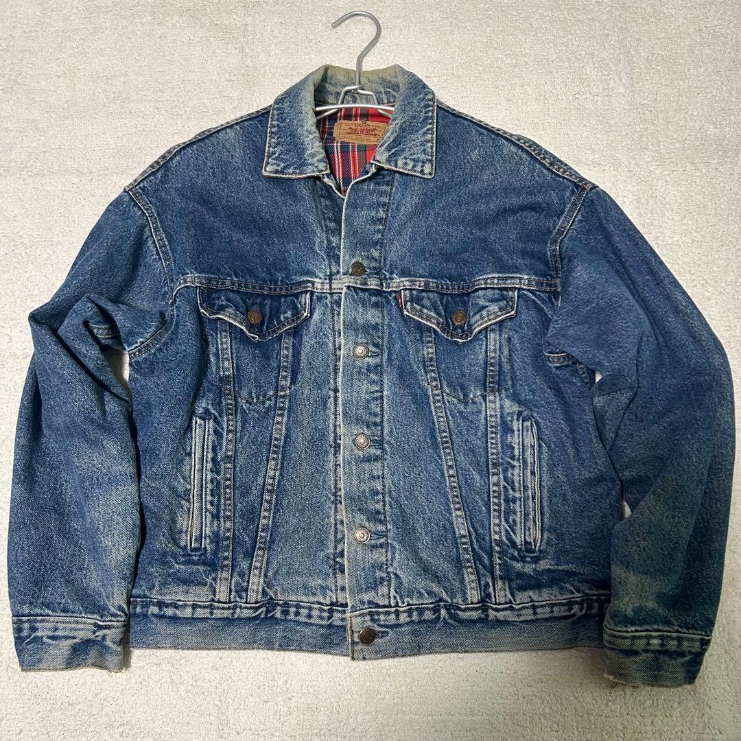 Levi's リーバイス　70417 デニムジャケット　ブランケット付　38㌅