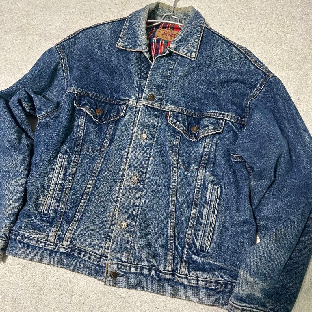 Levi's リーバイス　70417 デニムジャケット　ブランケット付　38㌅