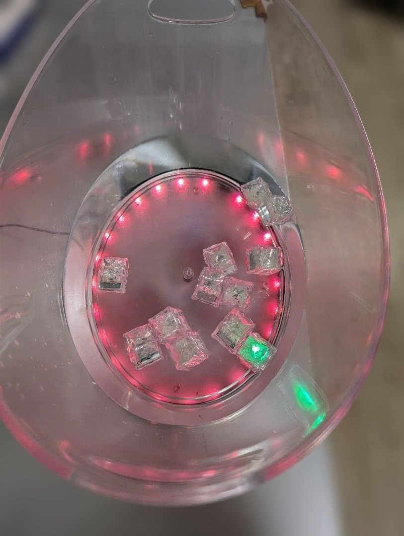 光るワインクーラー　楕円