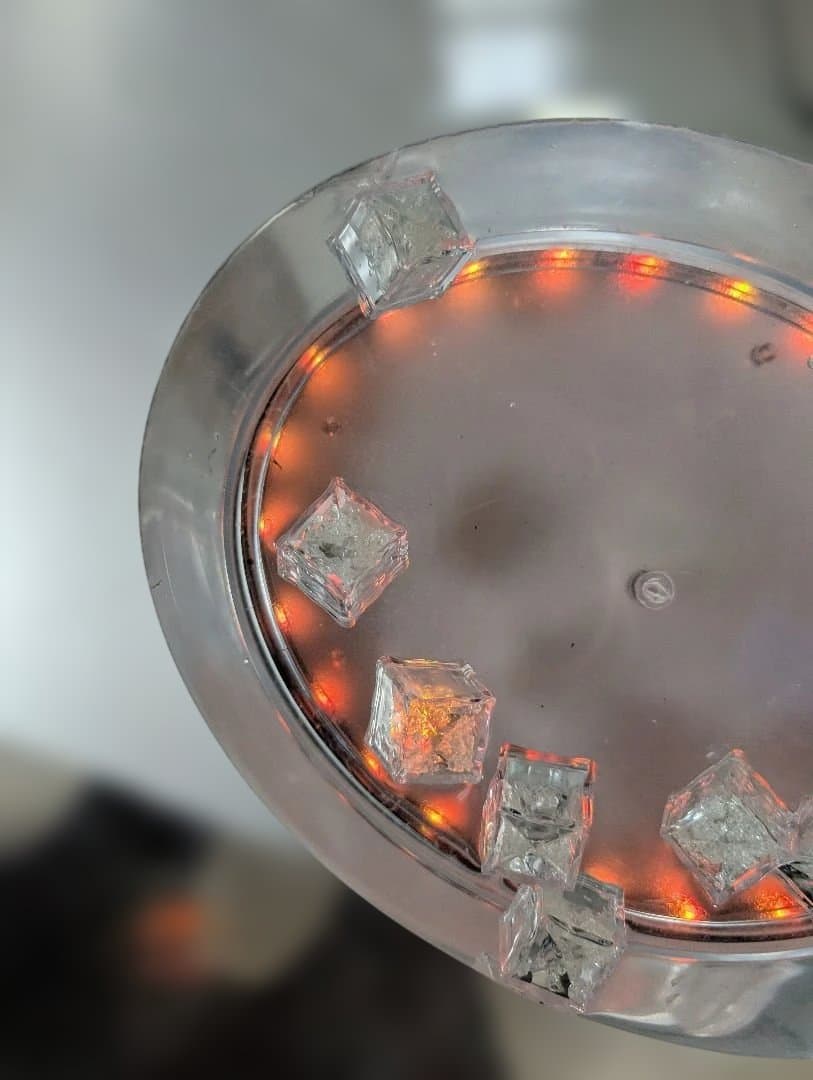 光るワインクーラー　楕円