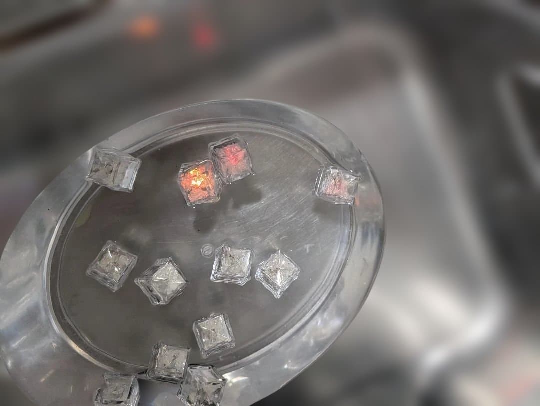 光るワインクーラー　楕円