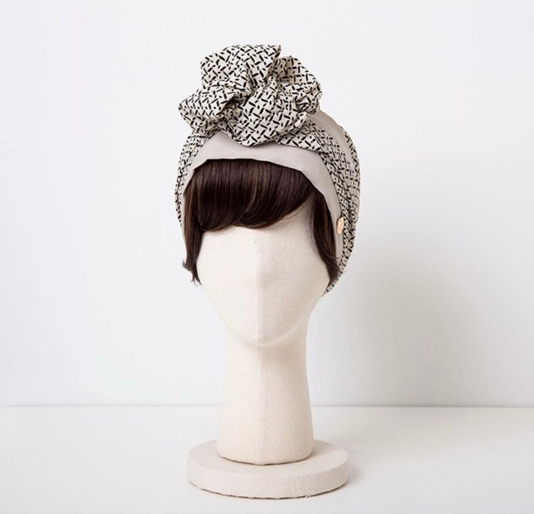 【美品】BAREN ウィッグ付きケア帽子