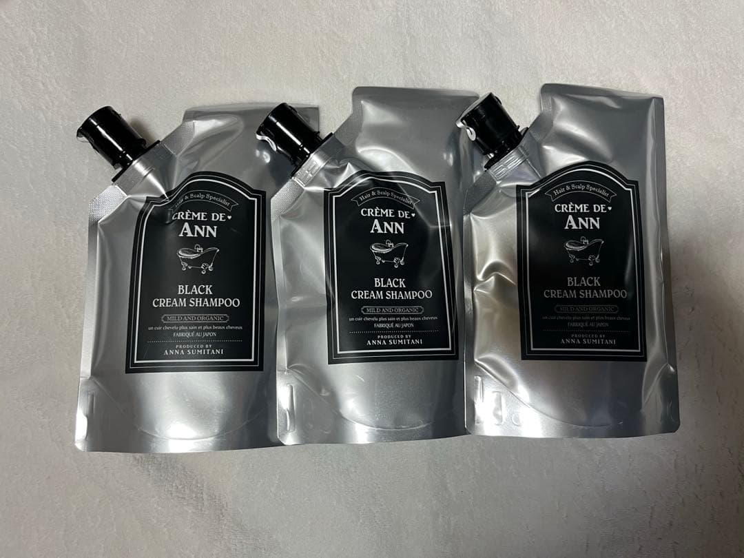 クレムドアン ブラッククリームシャンプー 3袋(400g)