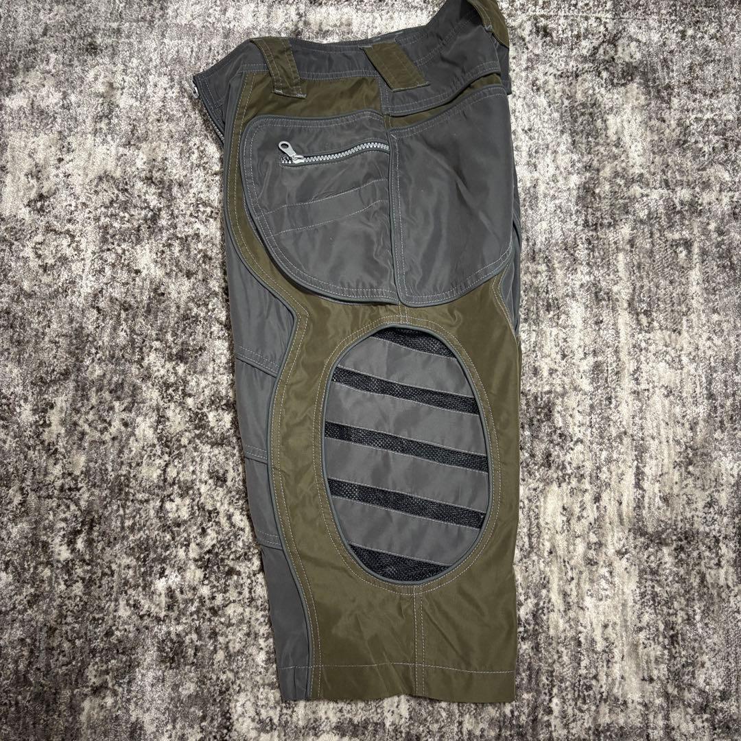 00s y2k shaman ハーフパンツ サイケ レイヴ サイバー fotus