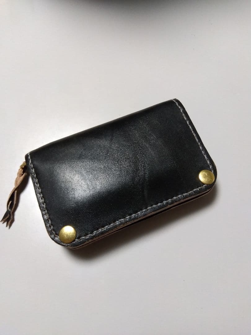 栃木レザーミドルトラッカーウォレット