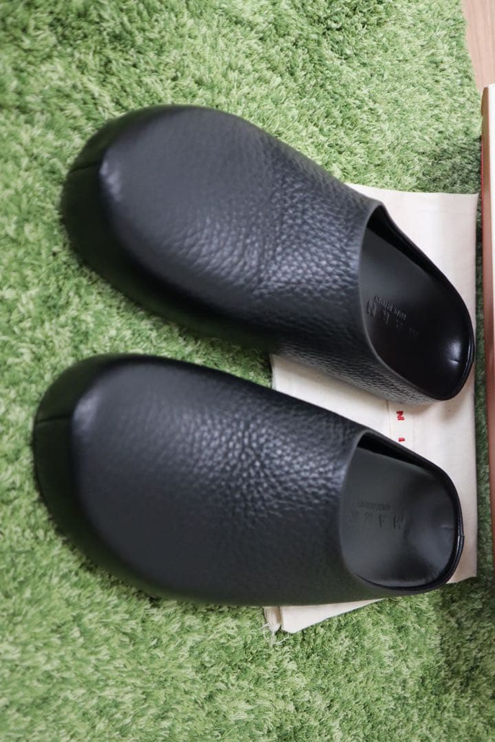 新品　MARNI レザー　サンダル　マルニ　メンズ　シューズ　スニーカー