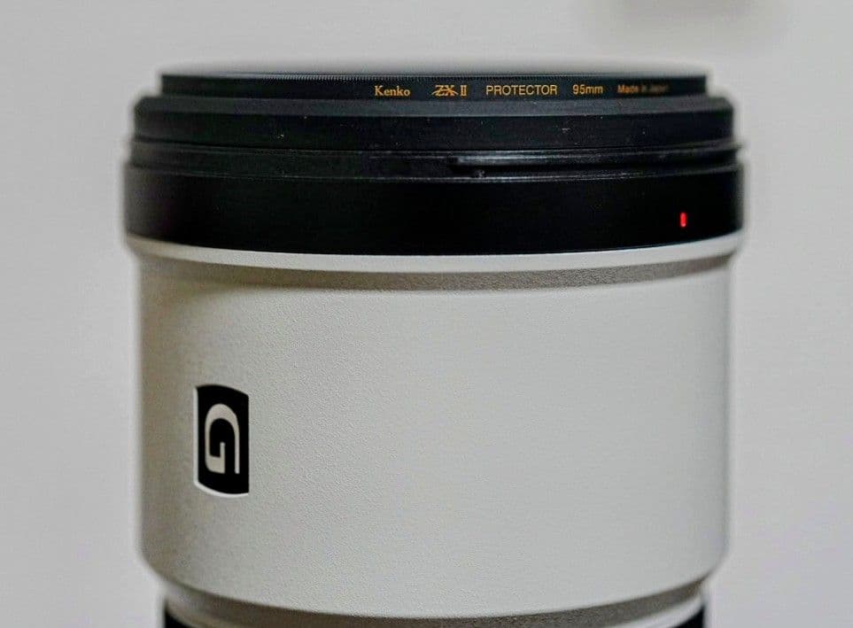 FE 200-600mm F5.6-6.3 G OSS レンズフィルター付き