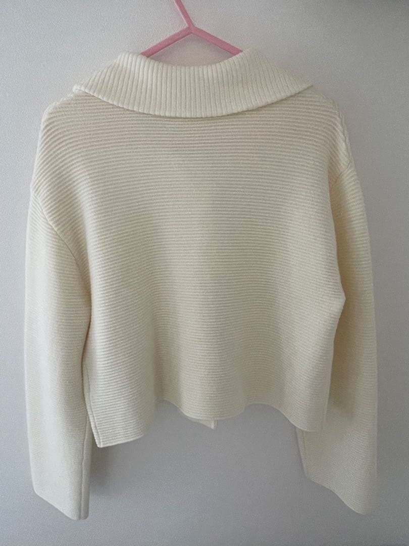 aimeine Wボタンニットジャケット