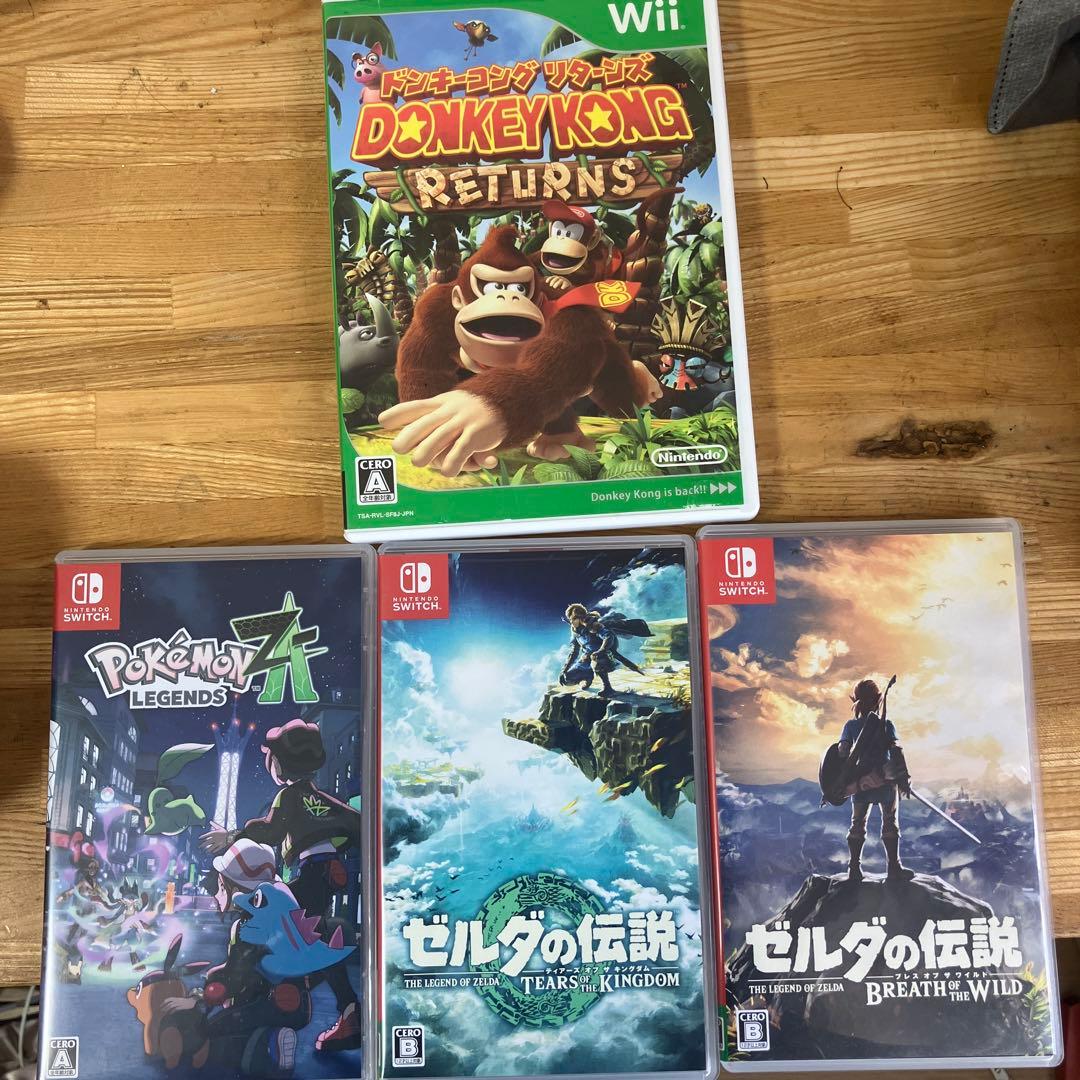 ドンキーコングリターンズ & スイッチゲーム3本セット