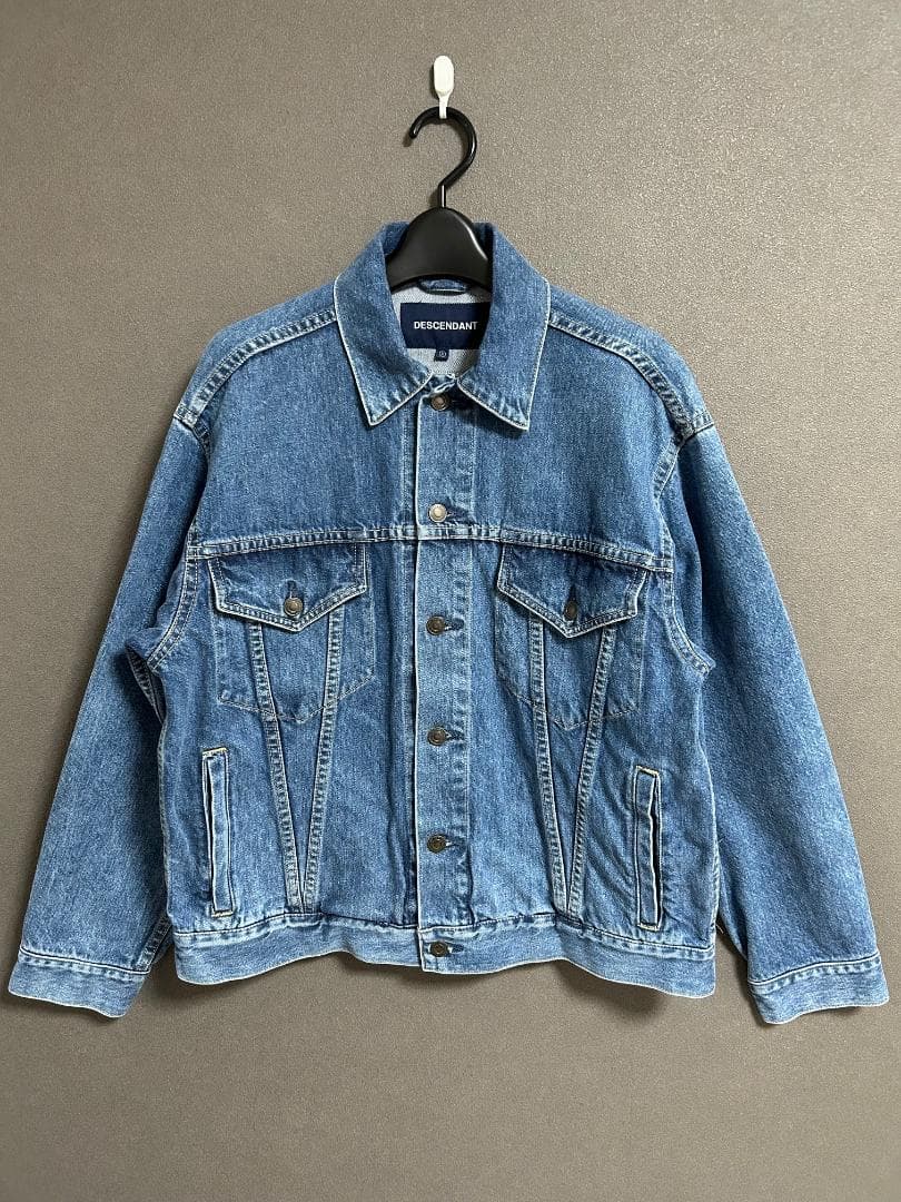 新品 DESCENDANT TEAR DENIM デニム ジャケット